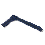 Premium Black Striped Belt - Single Wrap - 1.75" Width
